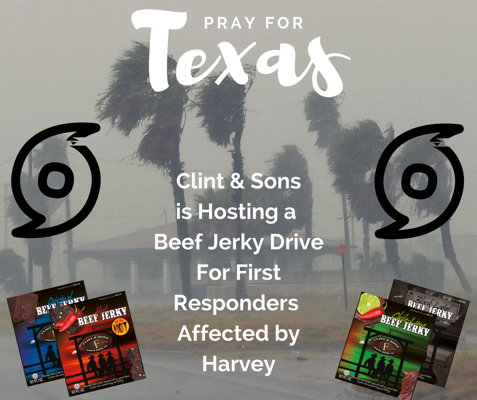 Hurricane Harvey Jerky Donations