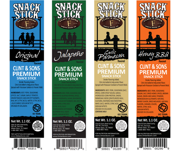 Variety Snack Stick Pack (Pick 3)