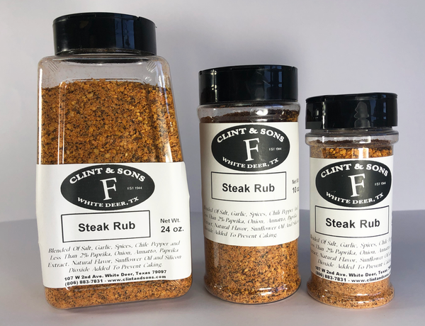 Clint & Sons Steak Rub