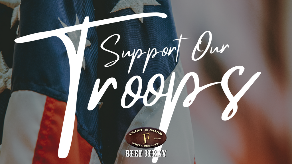 Support Our Troops Beef Jerky Program