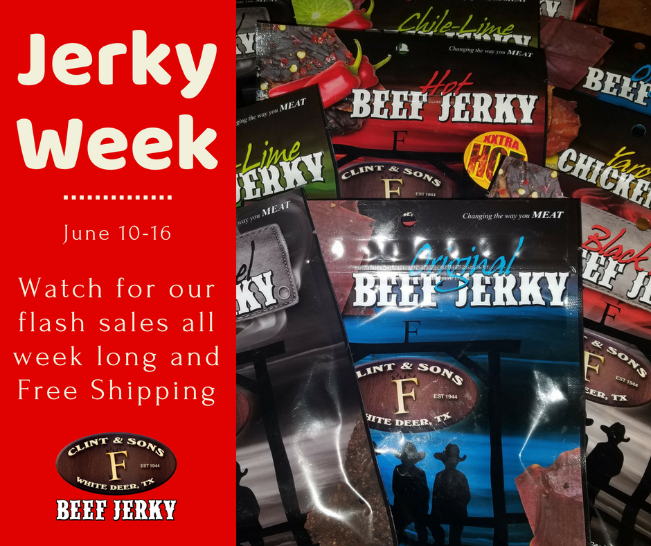 Let's make Jerky Day all week long not just one day!!