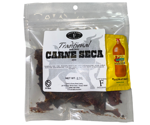 Traditional Carne Seca Style Beef Jerky