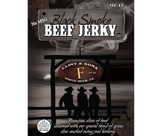 Black Smoke Beef Jerky