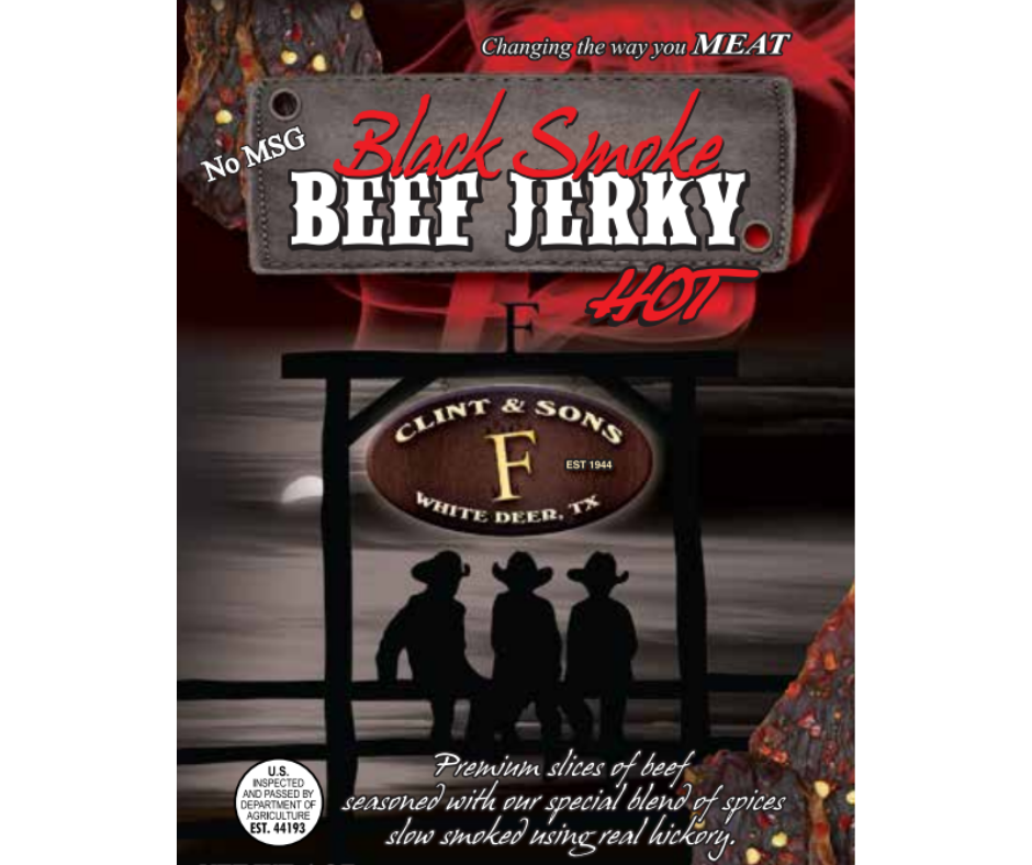 Black Smoke Hot Beef Jerky