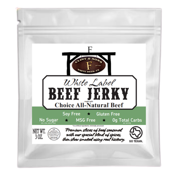 White Label Beef Jerky