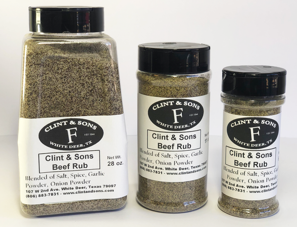 Clint & Sons Beef Rub